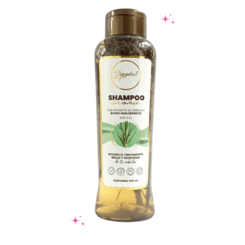 SHAMPOO CON ROMERO ANYELUZ