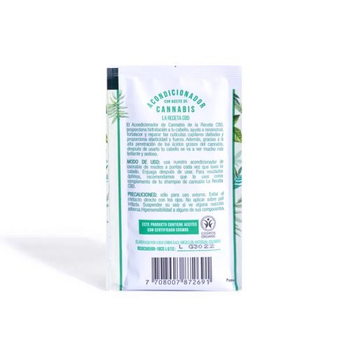 SACHET DE ACONDICIONADOR LA RECETA 15 ML - Imagen 2