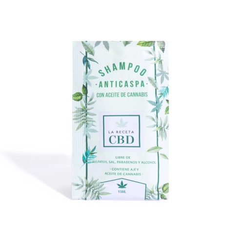 SACHET SHAMPOO ANTICASPA LA RECETA 15 ML