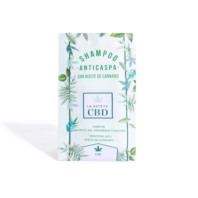 SACHET SHAMPOO ANTICASPA LA RECETA 15 ML