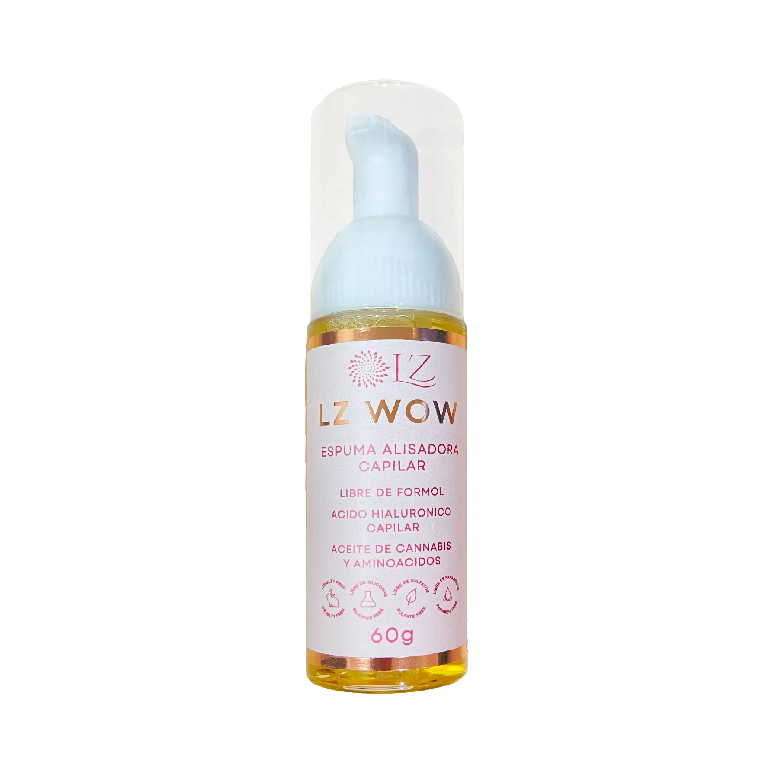 ESPUMA ALISADORA LZ WOW 60 gr