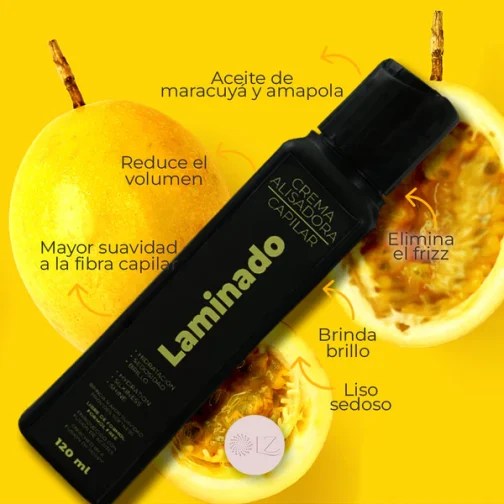 CREMA ALISADORA LAMINADO 120ML- PRODUCTOS LZ - Imagen 2