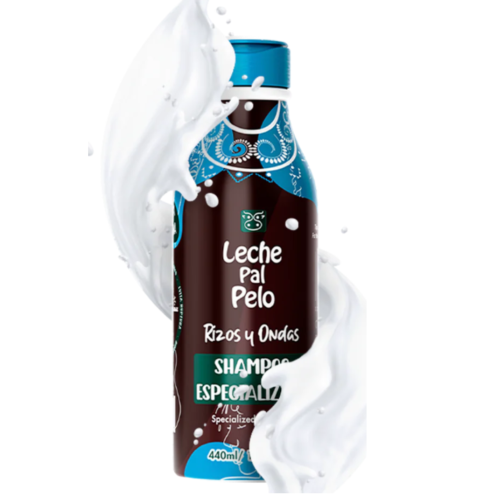 SHAMPOO ESPECIALIZADO RIZOS Y ONDAS 440ML - LECHE PAL PELO