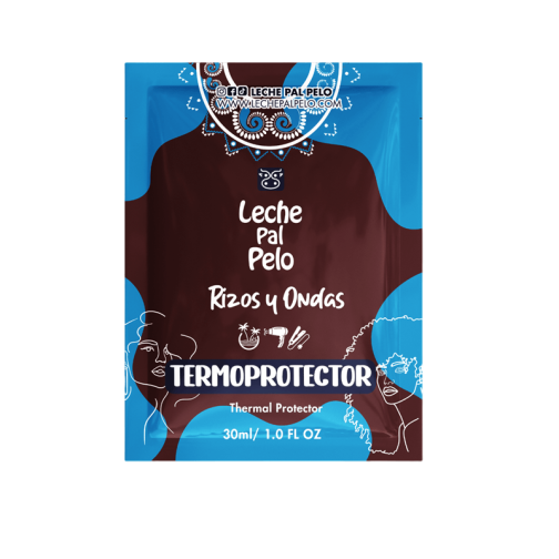 SACHET TERMOPROTECTOR RIZOS Y ONDAS 30ML - LECHE PAL PELO