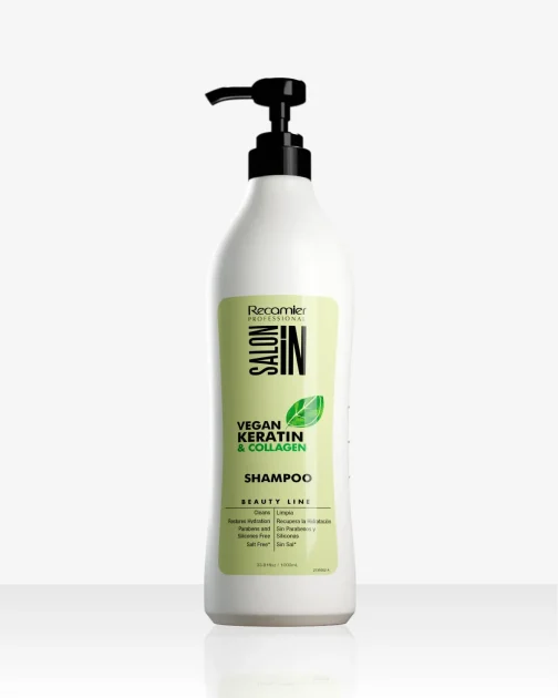 Shampoo Vegan Keratin Collagen x 1000 ml - Recamier