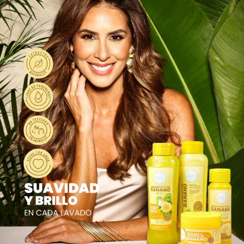 REMA PARA PEINAR CON BANANO 250ML - ANYELUZ - Imagen 2