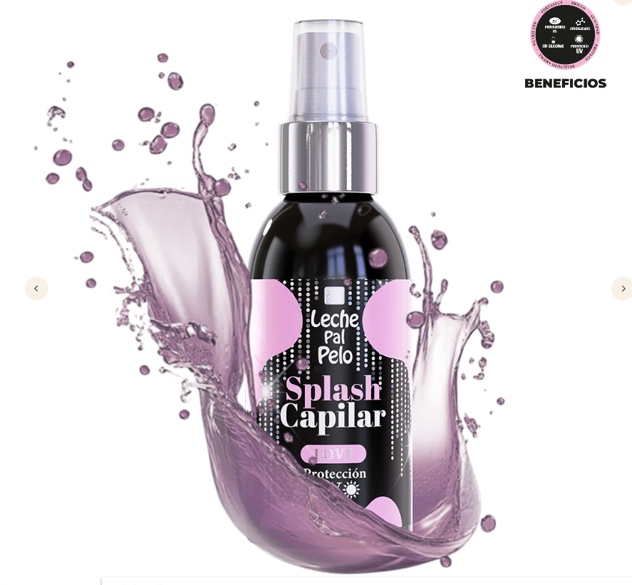Splash Capilar Love 120ml - Leche Pal Pelo