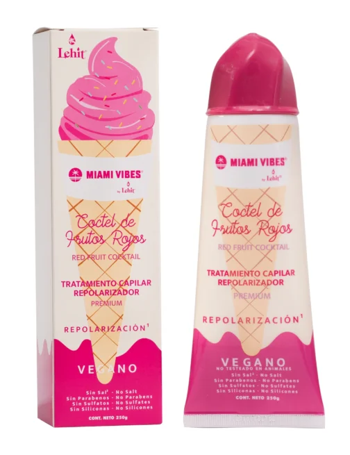 Tratamiento REPOLARIZADOR Premium Coctel Frutos Rojos- Miami Vibes 250g - Lehit
