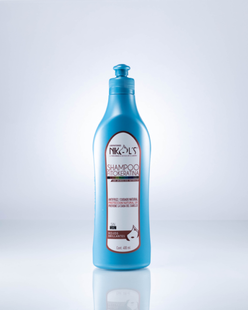 Shampoo Post Color Rojo Brillantes 400ml - Nikols