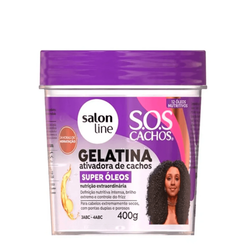 GEL SUPER OLEOS SALON LINE - 400G