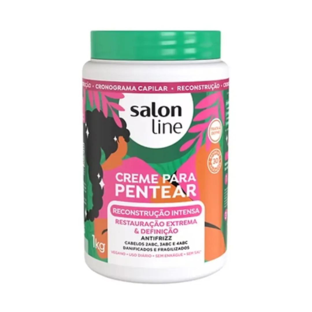 CREMA PARA PEINAR RECONSTRUCAO INTENSA 1KG- SALON LINE