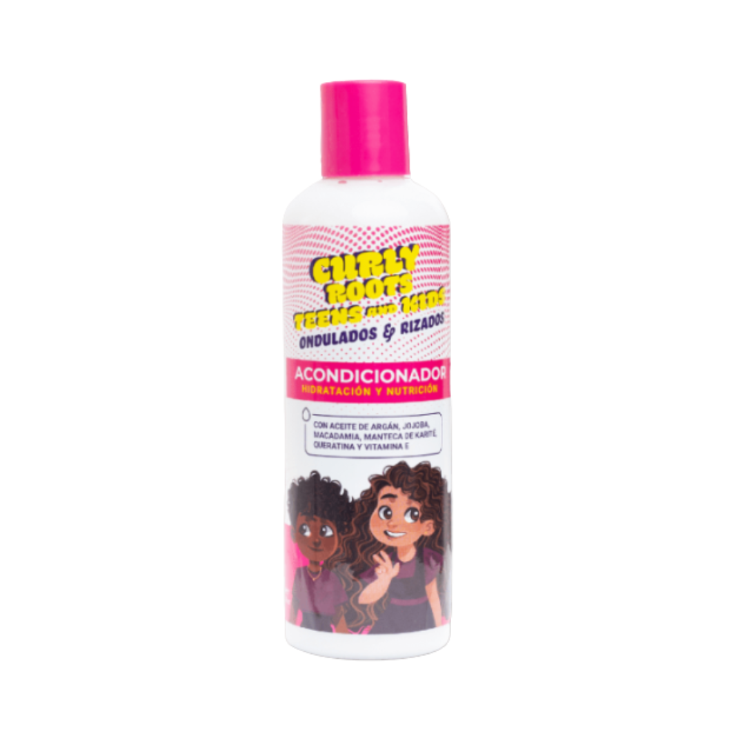 ACONDICIONADOR CURLY ROOTS KIDS ONDULADOS Y RIZADOS 380ML- YUMA COSMETICS
