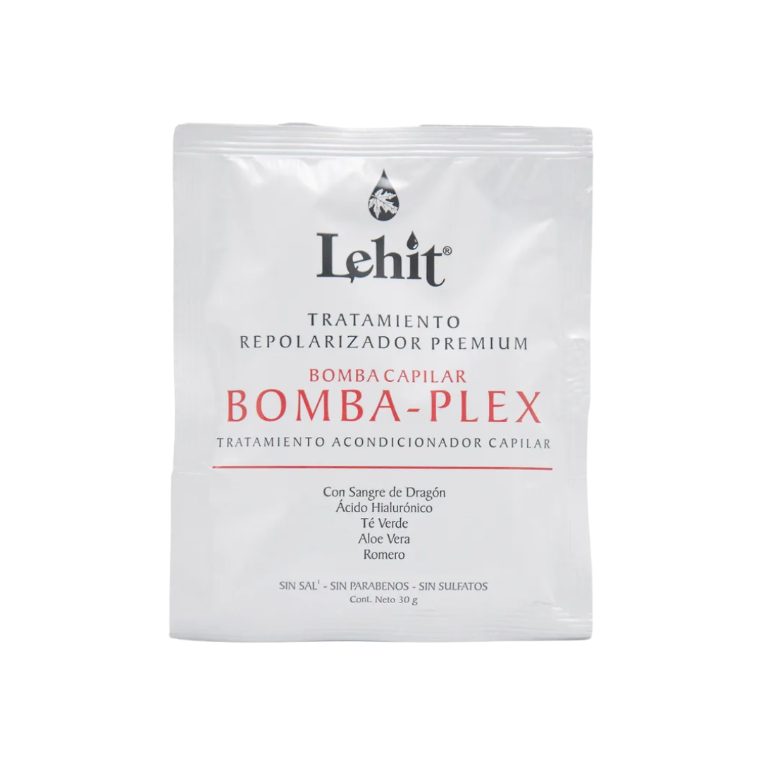 SACHET TRATAMIENTO REPOLARIZADOR PREMIUM BOMBA PLEX 30G- LEHIT