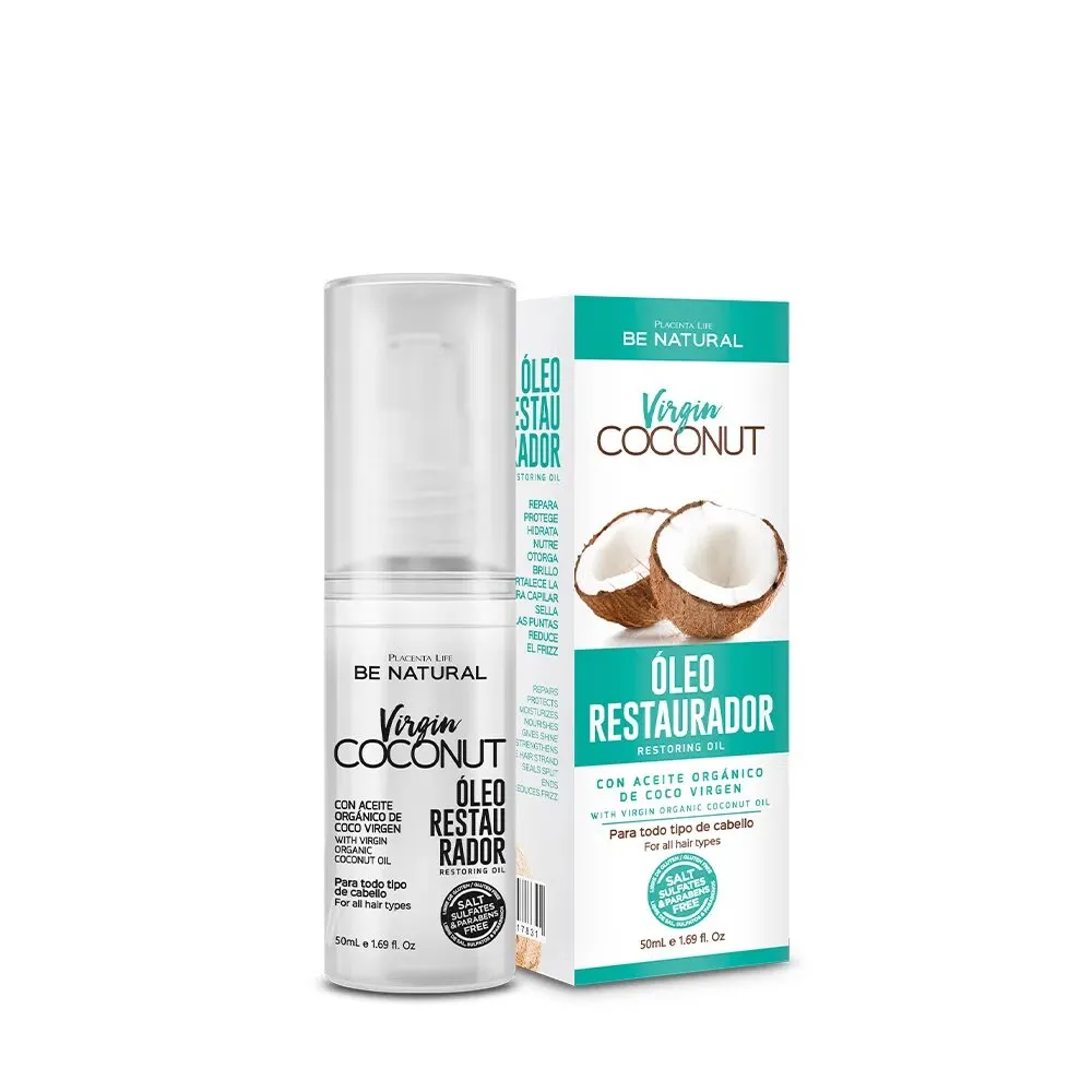 OLEO RESTAURADOR VIRGIN COCONUT 50ML- BE NATURAL