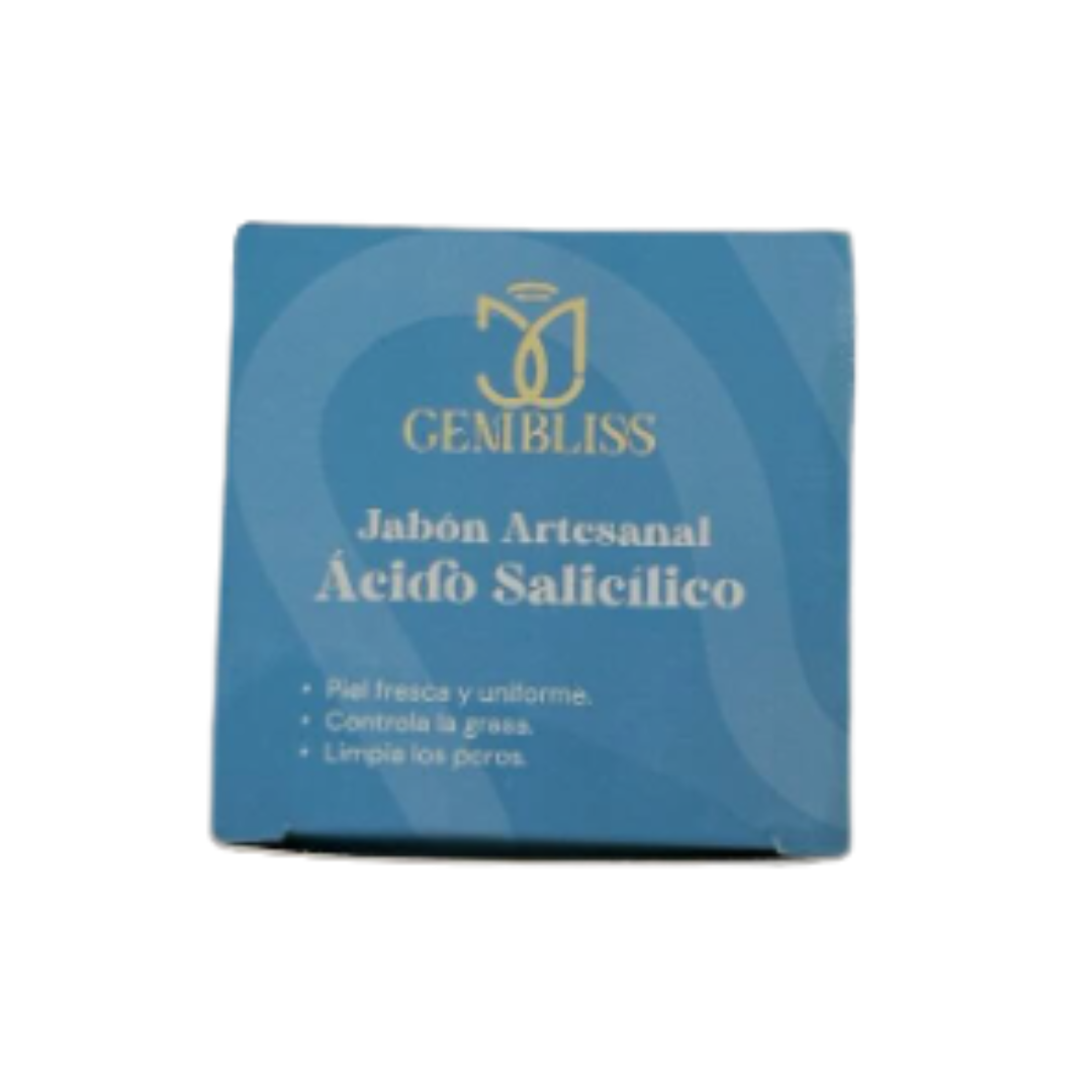 JABÓN ARTESANAL ACIDO SALICÍLICO- GEMBLISS