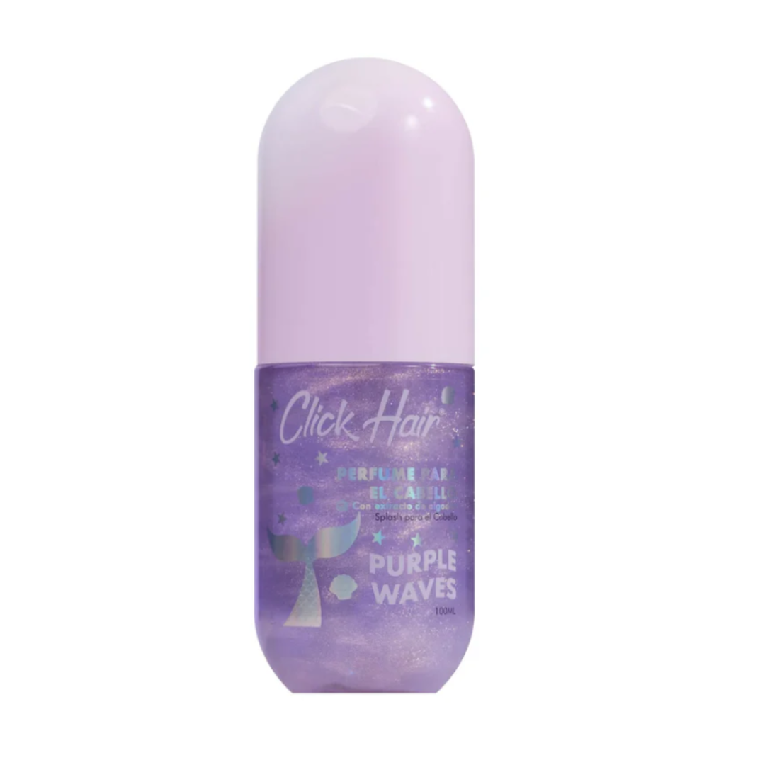 PERFUME PARA EL CABELLO EDICION PRINCESA (PURPLE WAVES)100ML- CLICK HAIR