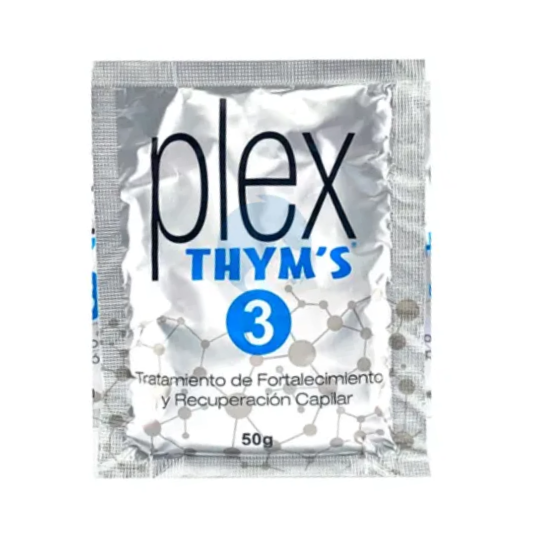 SACHET PASO 3 TRATAMIENTO DE FORTALECIMIENTO Y RECUPERACION CAPILAR PLEX 50G- THYMS