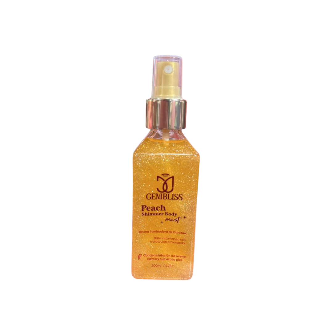 SHIMER BODY MIST PEACH 200ML- GEMBLISS