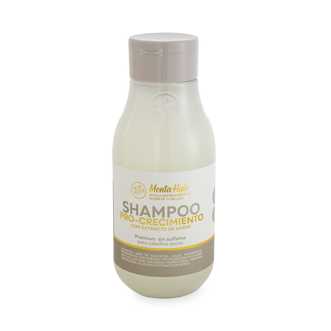 SHAMPOO PRO- CRECIMIENTO CON EXTRACTO DE ARROZ 550ML- MENTA HAIR
