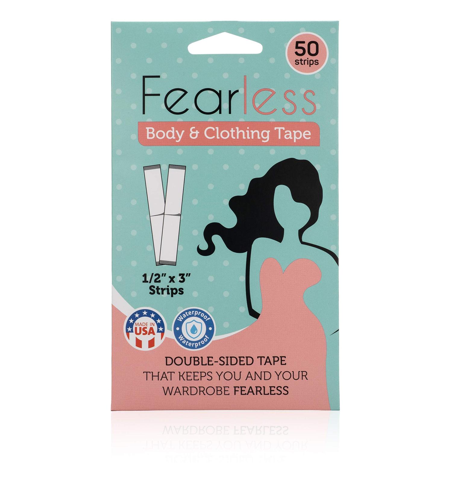 CINTA ADHESIVA DOBLE FAZ 50 UNDS- FEARLESS TAPE