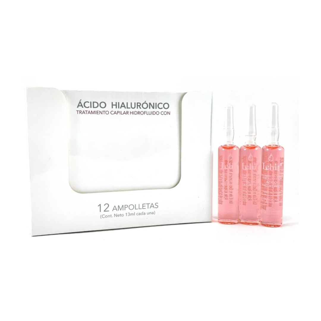 AMPOLLA TRATAMIENTO CAPILAR HIDROFLUIDO CON ACIDO HIALURONICO 13ML- LEHIT