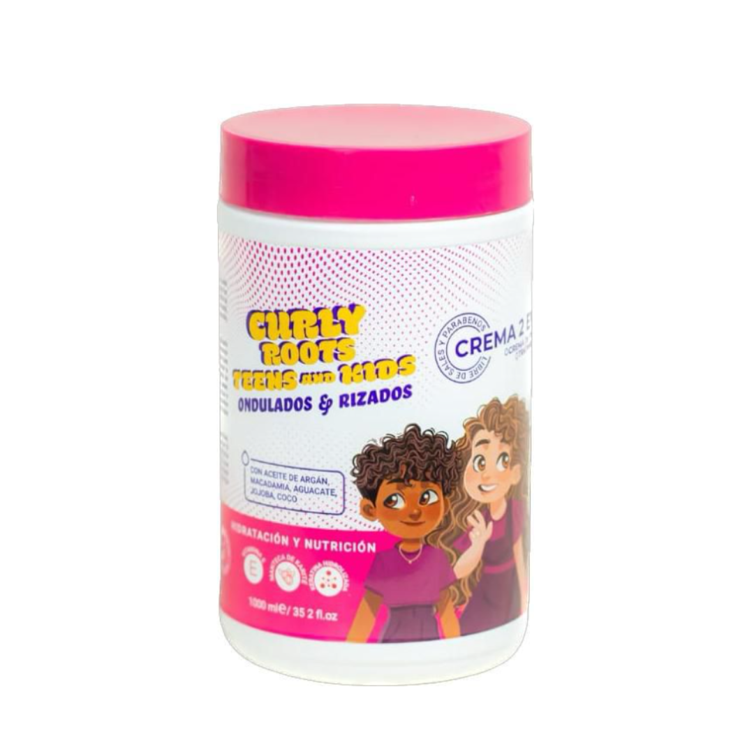 CREMA 2 EN 1 KIDS CURLY ROOTS 1000G- YUMA COSMETICS