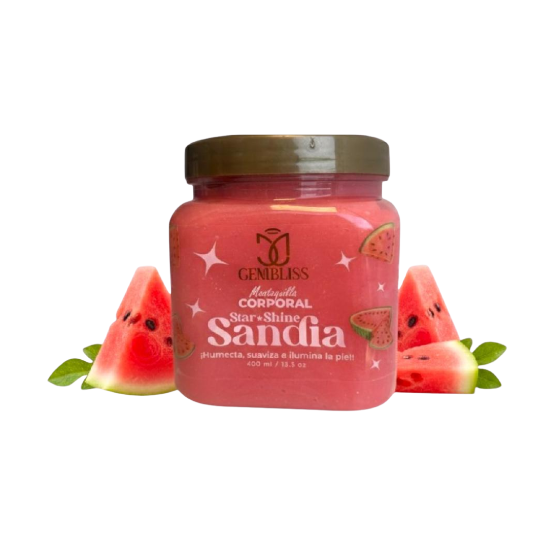 MANTEQUILLA CORPORAL STAR SHINE SANDIA 400ML- GEMBLISS