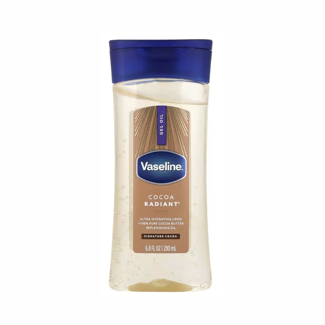 ACEITE DE GEL CORPORAL COCOA RADIANT 200ML- VASELINE