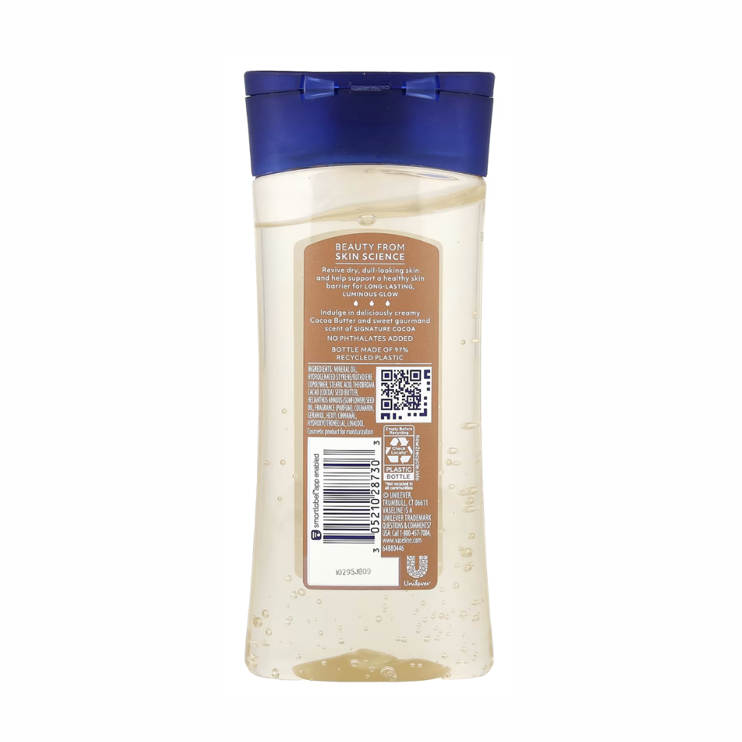 ACEITE DE GEL CORPORAL COCOA RADIANT 200ML- VASELINE - Imagen 2