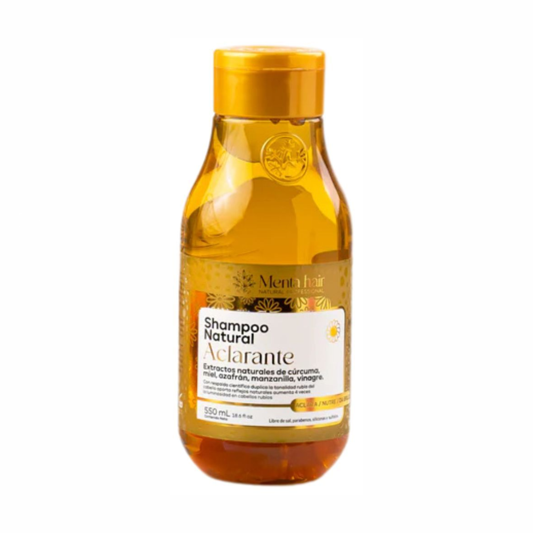 SHAMPOO ACLARANTE NATURAL 550ML- MENTA HAIR