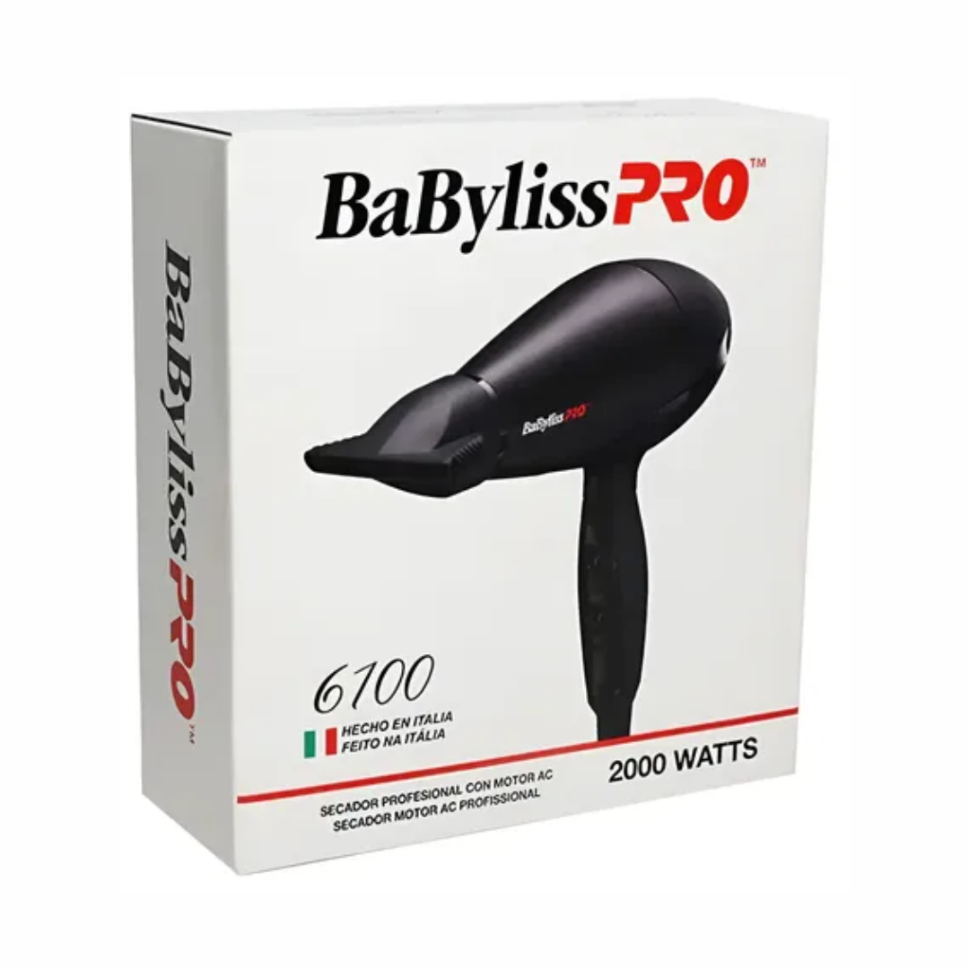 SECADOR BLACK ROSE GOLD 200WATTS BABYLISS PRO