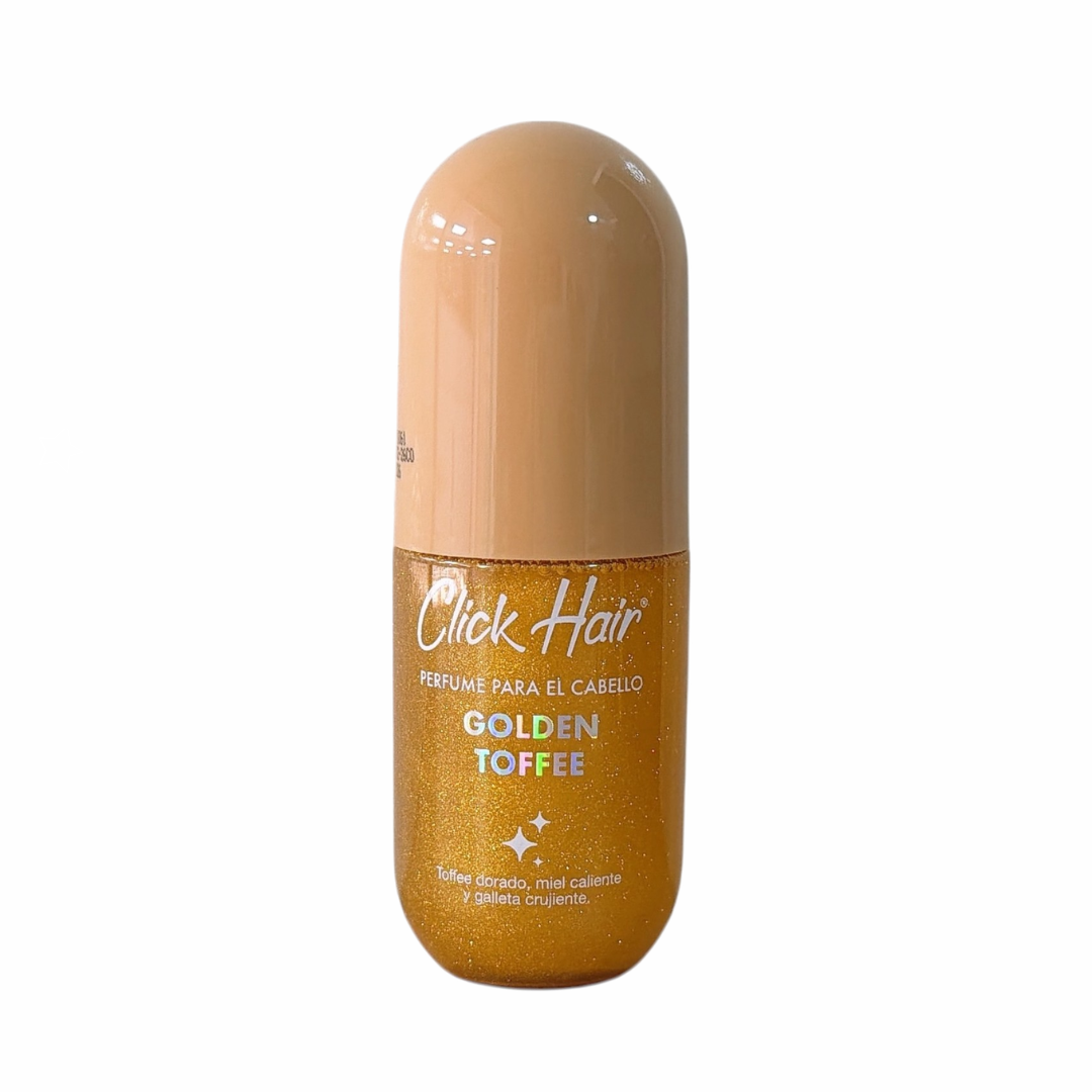 PERFUME PARA EL CABELLO GOLDEN TOFFEE 100ML- CLICK HAIR