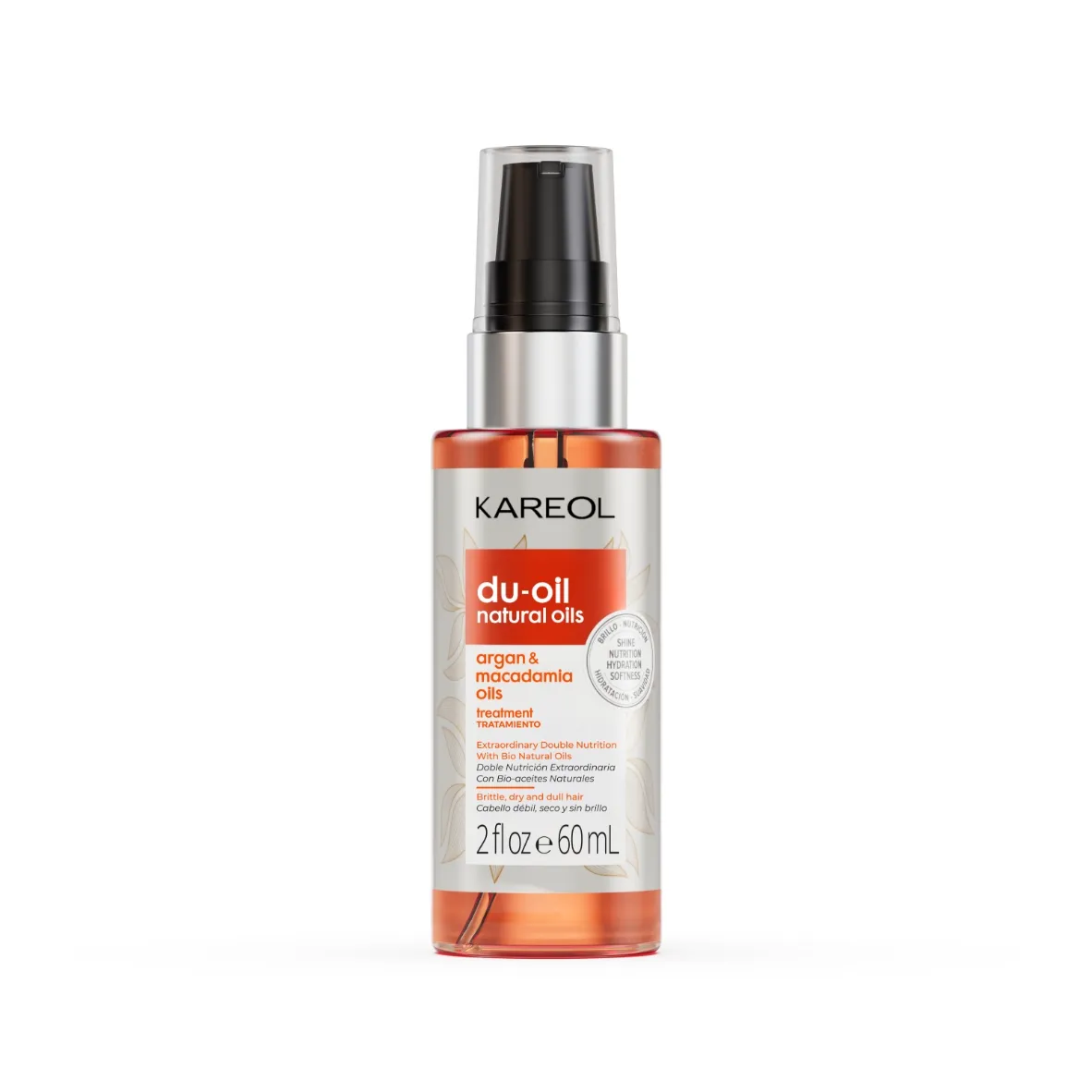 DU-OIL NATURAL OILS ARGAN & MACADAMIA 60ML- KAREOL