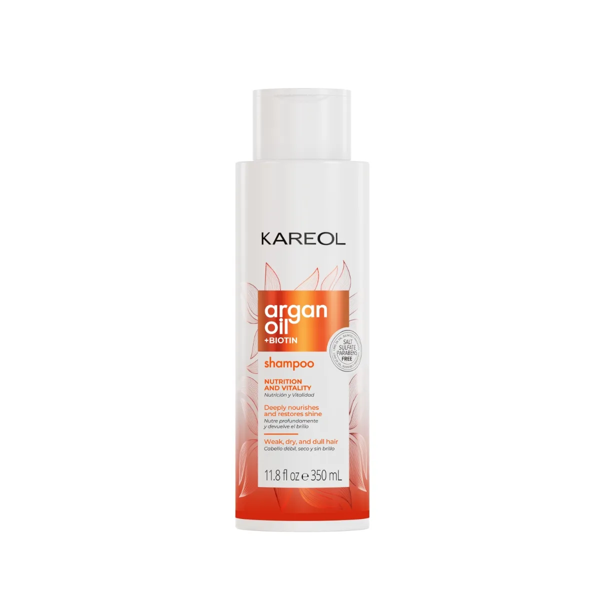 SHAMPOO ARGAN OIL KAREOL +BIOTINA 350ML